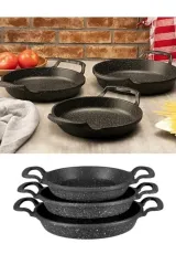 Lavoro 3'lü Döküm Sahan (18-20-22cm)